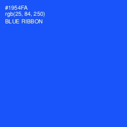 #1954FA - Blue Ribbon Color Image